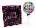 Happy Birthday Box & Balloon